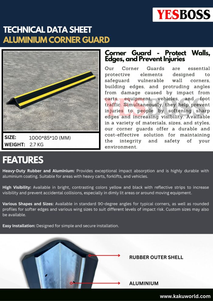 Aluminium Corner Guard - Image 2