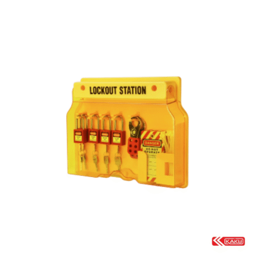 5 Padlock Lockout Station