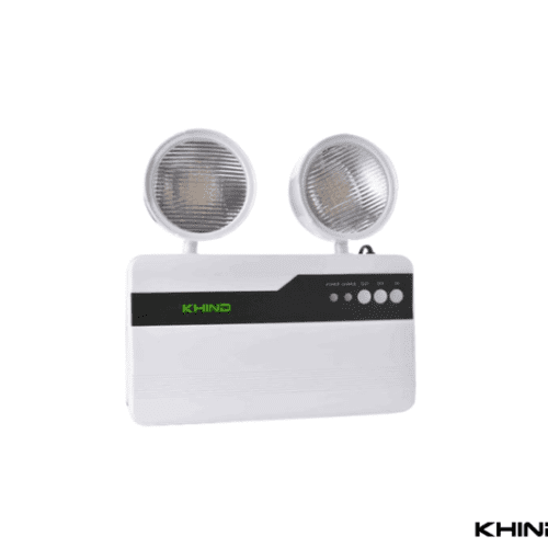 KHIND portable rechargeable emergency Double light.