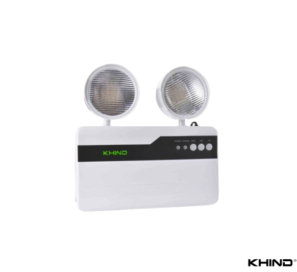 KHIND portable rechargeable emergency Double light.