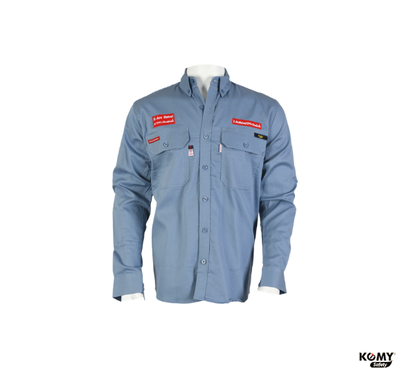 KOMY Safety Fire Retardant Shirt HRC2 – 12 CAL / CAT-2